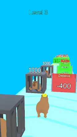 Скачать Capybara Run Взломанная [MOD Всё открыто] APK на Андроид