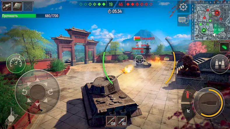 Скачать Battle Tanks: Игры про Танки Взломанная [MOD Всё открыто] APK на Андроид