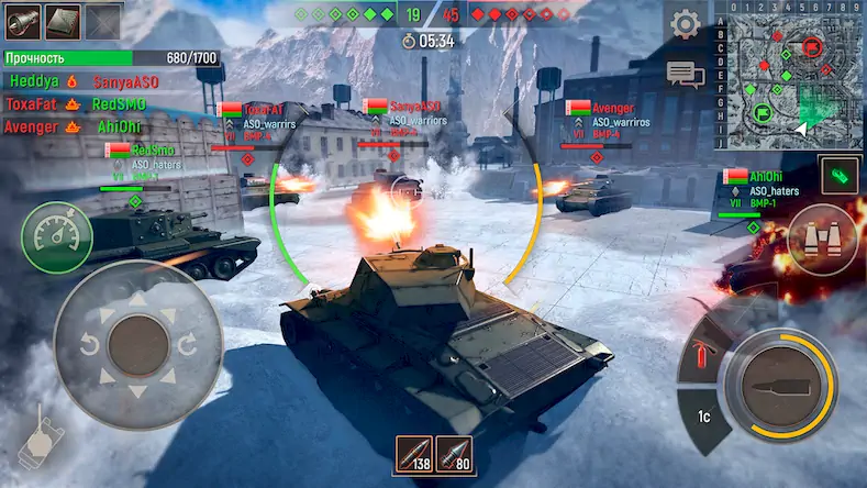 Скачать Battle Tanks: Игры про Танки Взломанная [MOD Всё открыто] APK на Андроид