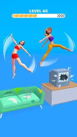 Скачать Home Flip: прыжки до кровати Взломанная [MOD Много монет] APK на Андроид