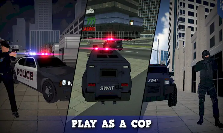 Скачать Justice Rivals 3 Cops&Robbers Взломанная [MOD Бесконечные деньги] APK на Андроид