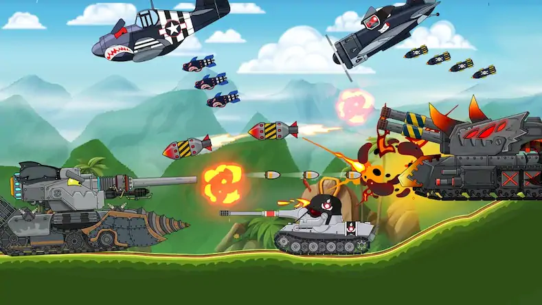 Скачать Tank Combat: War Battle Взломанная [MOD Unlocked] APK на Андроид