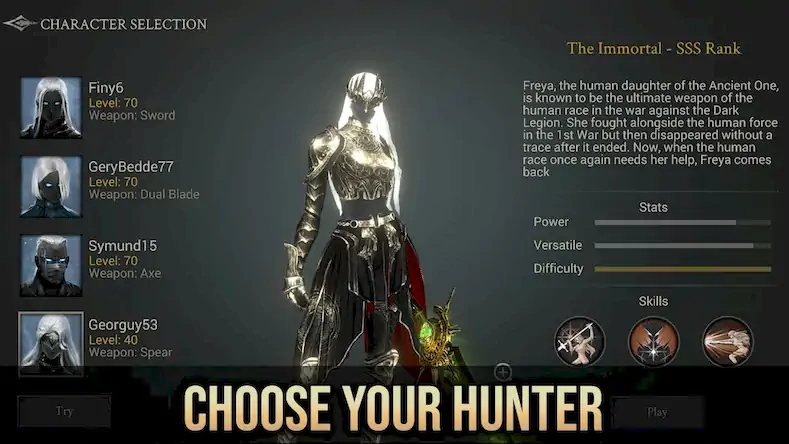 Скачать Demon Hunter: Premium Взломанная [MOD Бесконечные деньги] APK на Андроид