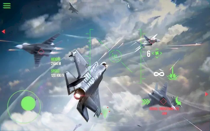 Скачать Modern Warplanes: ПвП шутер Взломанная [MOD Много денег] APK на Андроид