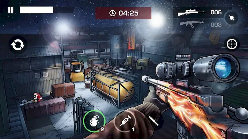 Скачать Gun 2: игры без интернета Взломанная [MOD Всё открыто] APK на Андроид