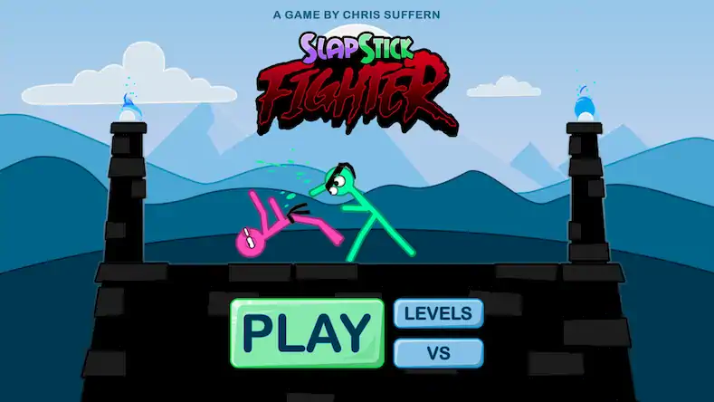 Скачать Slapstick Fighter - Fight Game Взломанная [MOD Бесконечные монеты] APK на Андроид