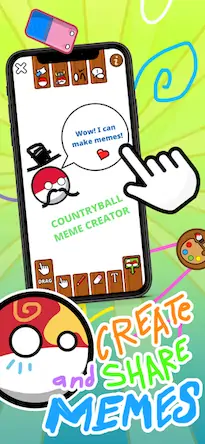 Скачать Countryball Potato Mayhem Взломанная [MOD Всё открыто] APK на Андроид