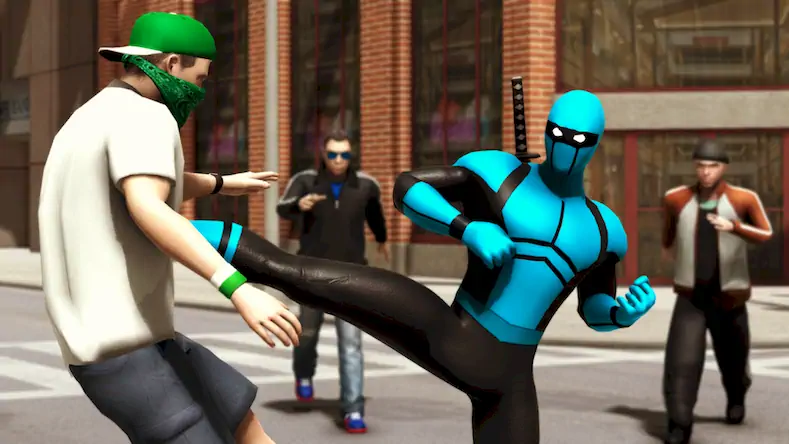 Скачать Blue Ninja : Superhero Game Взломанная [MOD Бесконечные деньги] APK на Андроид