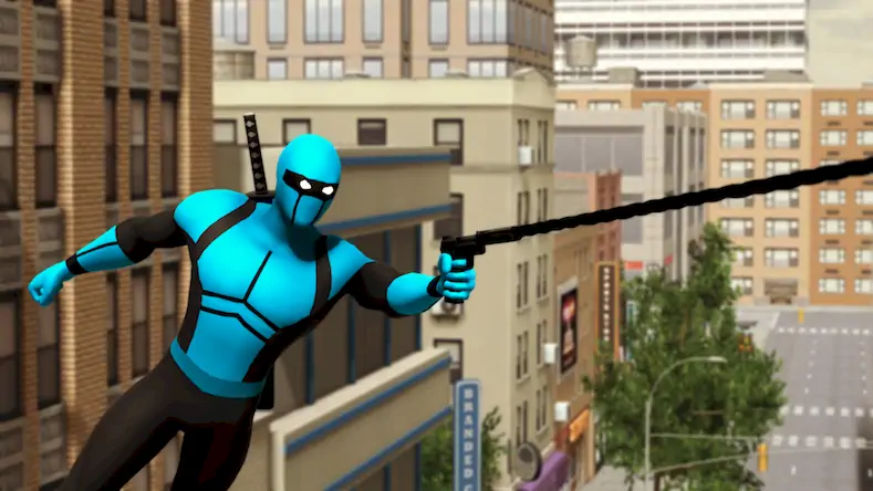 Скачать Blue Ninja : Superhero Game Взломанная [MOD Бесконечные деньги] APK на Андроид