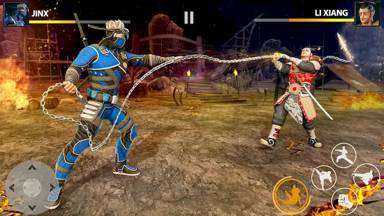 Скачать Ninja Master: Fighting Games Взломанная [MOD Бесконечные монеты] APK на Андроид