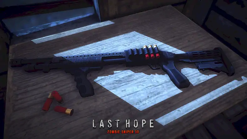 Скачать Last Hope - Zombie Sniper 3D Взломанная [MOD Всё открыто] APK на Андроид