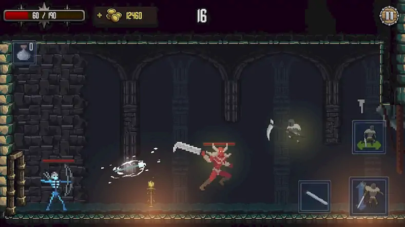 Скачать Deathblaze Action Platformer Взломанная [MOD Unlocked] APK на Андроид