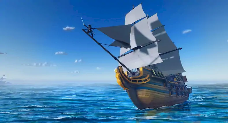 Скачать Pirate Polygon Caribbean Sea Взломанная [MOD Unlocked] APK на Андроид
