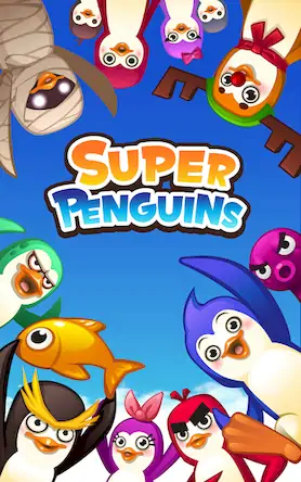 Скачать Super Penguins Взломанная [MOD Всё открыто] APK на Андроид