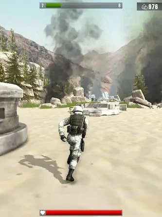 Скачать Infantry Attack: Battle 3D FPS Взломанная [MOD Бесконечные деньги] APK на Андроид