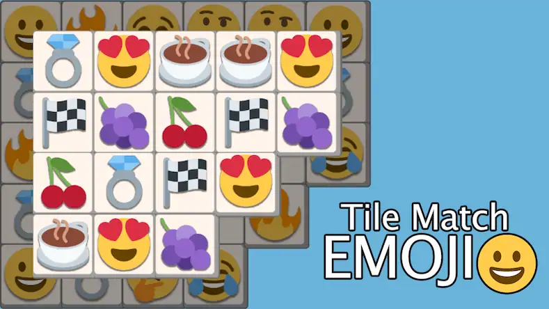 Скачать Tile Match Emoji - Triple Tile Взломанная [MOD Бесконечные монеты] APK на Андроид
