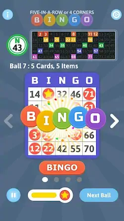 Скачать Bingo Mania - Light Bingo Game Взломанная [MOD Всё открыто] APK на Андроид