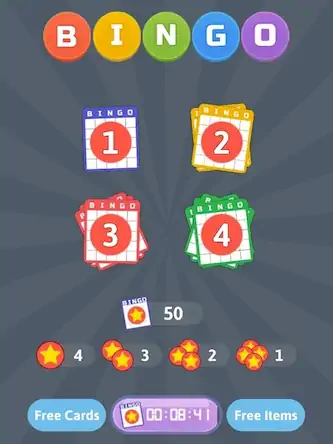 Скачать Bingo Mania - Light Bingo Game Взломанная [MOD Всё открыто] APK на Андроид