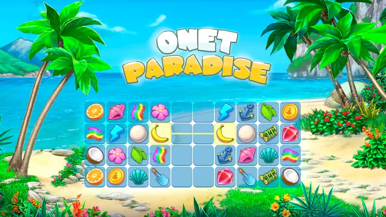 Скачать Onet Paradise: летний маджонг Взломанная [MOD Всё открыто] APK на Андроид