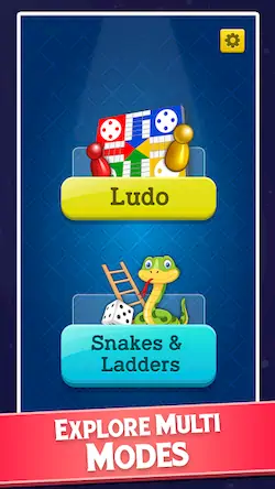 Скачать Snakes and Ladders - Ludo Game Взломанная [MOD Бесконечные монеты] APK на Андроид