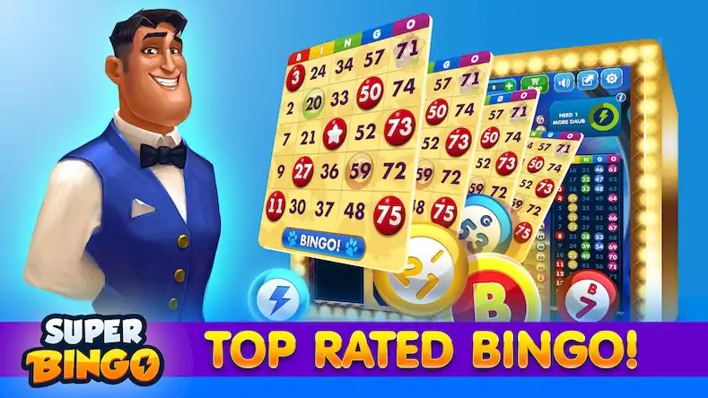 Скачать Super Bingo HD - Bingo Games Взломанная [MOD Бесконечные деньги] APK на Андроид