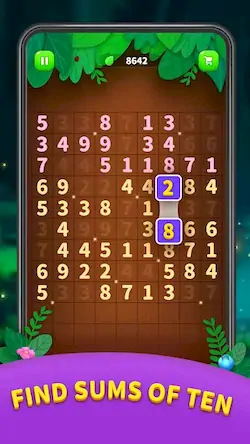 Скачать Number Match - Ten Pair Puzzle Взломанная [MOD Много монет] APK на Андроид