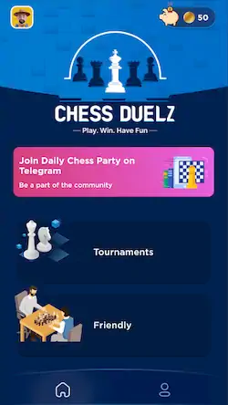Скачать Chess Duelz - An esports app Взломанная [MOD Много денег] APK на Андроид