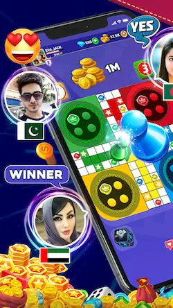 Скачать India vs Pakistan Ludo Online Взломанная [MOD Бесконечные монеты] APK на Андроид