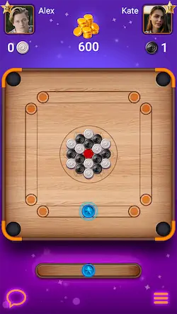 Скачать Carrom Lure - игра в бильярд Взломанная [MOD Много денег] APK на Андроид