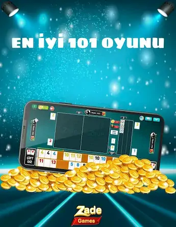 Скачать 101 Yüzbir Okey Zade Games Взломанная [MOD Бесконечные деньги] APK на Андроид
