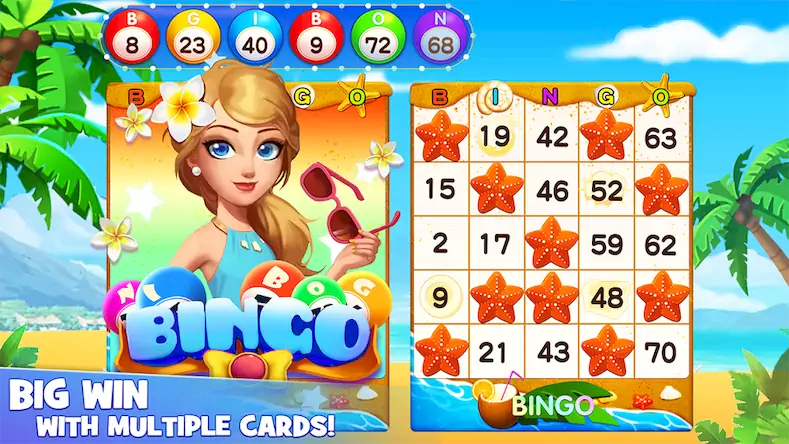 Скачать Bingo Lucky: Play Bingo Games Взломанная [MOD Много денег] APK на Андроид