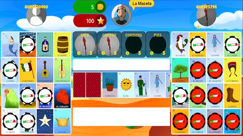 Скачать Juego de Lotería Mexicana Взломанная [MOD Много монет] APK на Андроид