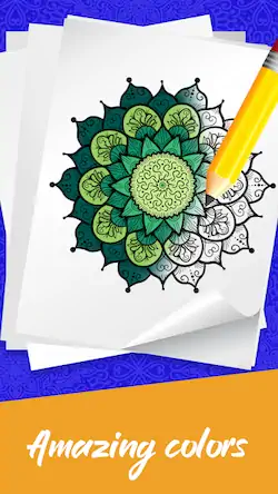 Скачать Mandala Coloring Book Game Взломанная [MOD Unlocked] APK на Андроид