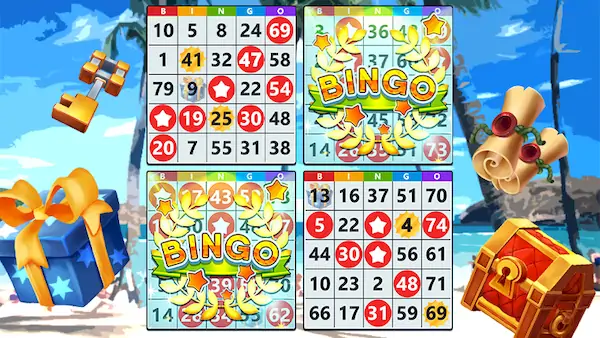 Скачать Bingo Treasure - Bingo Games Взломанная [MOD Много монет] APK на Андроид
