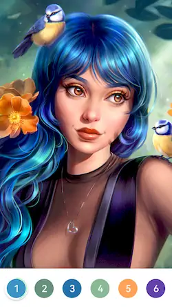 Скачать Girls Paint by Number Coloring Взломанная [MOD Unlocked] APK на Андроид