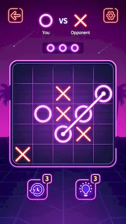 Скачать Tic Tac Toe - Offline XOXO Взломанная [MOD Всё открыто] APK на Андроид