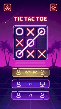 Скачать Tic Tac Toe - Offline XOXO Взломанная [MOD Всё открыто] APK на Андроид