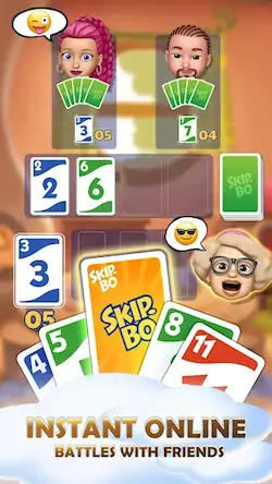 Скачать Skip-Bo Взломанная [MOD Много денег] APK на Андроид