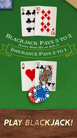 Скачать Blackjack Взломанная [MOD Всё открыто] APK на Андроид
