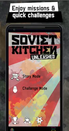 Скачать Soviet Kitchen Unleashed Взломанная [MOD Бесконечные деньги] APK на Андроид