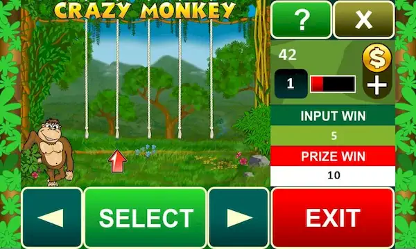 Скачать Crazy Monkey slot machine Взломанная [MOD Много монет] APK на Андроид