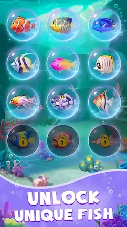 Скачать Solitaire: Fish Aquarium Взломанная [MOD Бесконечные монеты] APK на Андроид