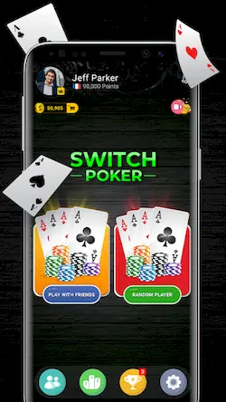 Скачать Switch Poker Взломанная [MOD Бесконечные монеты] APK на Андроид