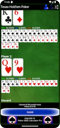 Скачать Poker Odds Calculator Взломанная [MOD Бесконечные деньги] APK на Андроид