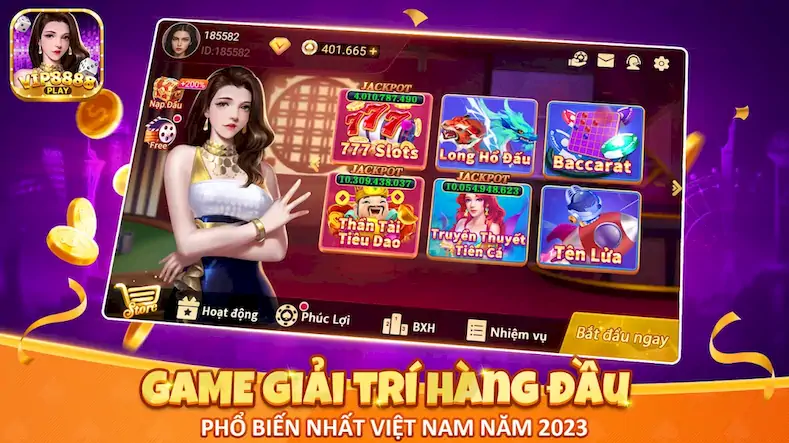 Скачать VIP8888 Play - Sòng Bạc ONLINE Взломанная [MOD Всё открыто] APK на Андроид