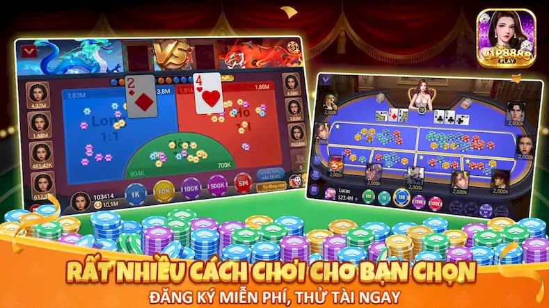 Скачать VIP8888 Play - Sòng Bạc ONLINE Взломанная [MOD Всё открыто] APK на Андроид