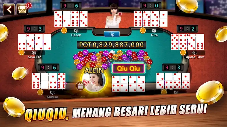 Скачать LUXY Domino Gaple QiuQiu Poker Взломанная [MOD Всё открыто] APK на Андроид
