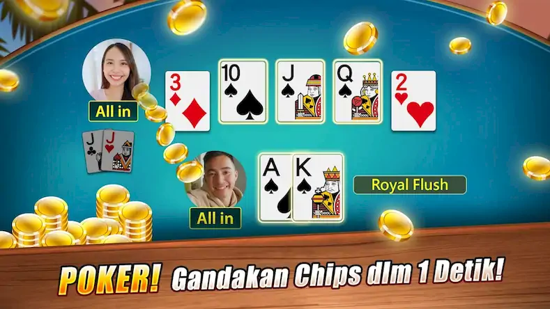 Скачать LUXY Domino Gaple QiuQiu Poker Взломанная [MOD Всё открыто] APK на Андроид