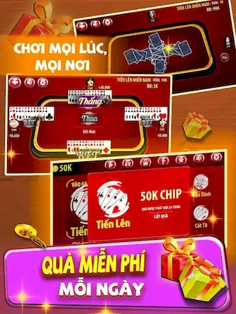 Скачать Tiến Lên Miền Nam - Tien Len Взломанная [MOD Много монет] APK на Андроид