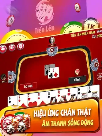 Скачать Tiến Lên Miền Nam - Tien Len Взломанная [MOD Много монет] APK на Андроид
